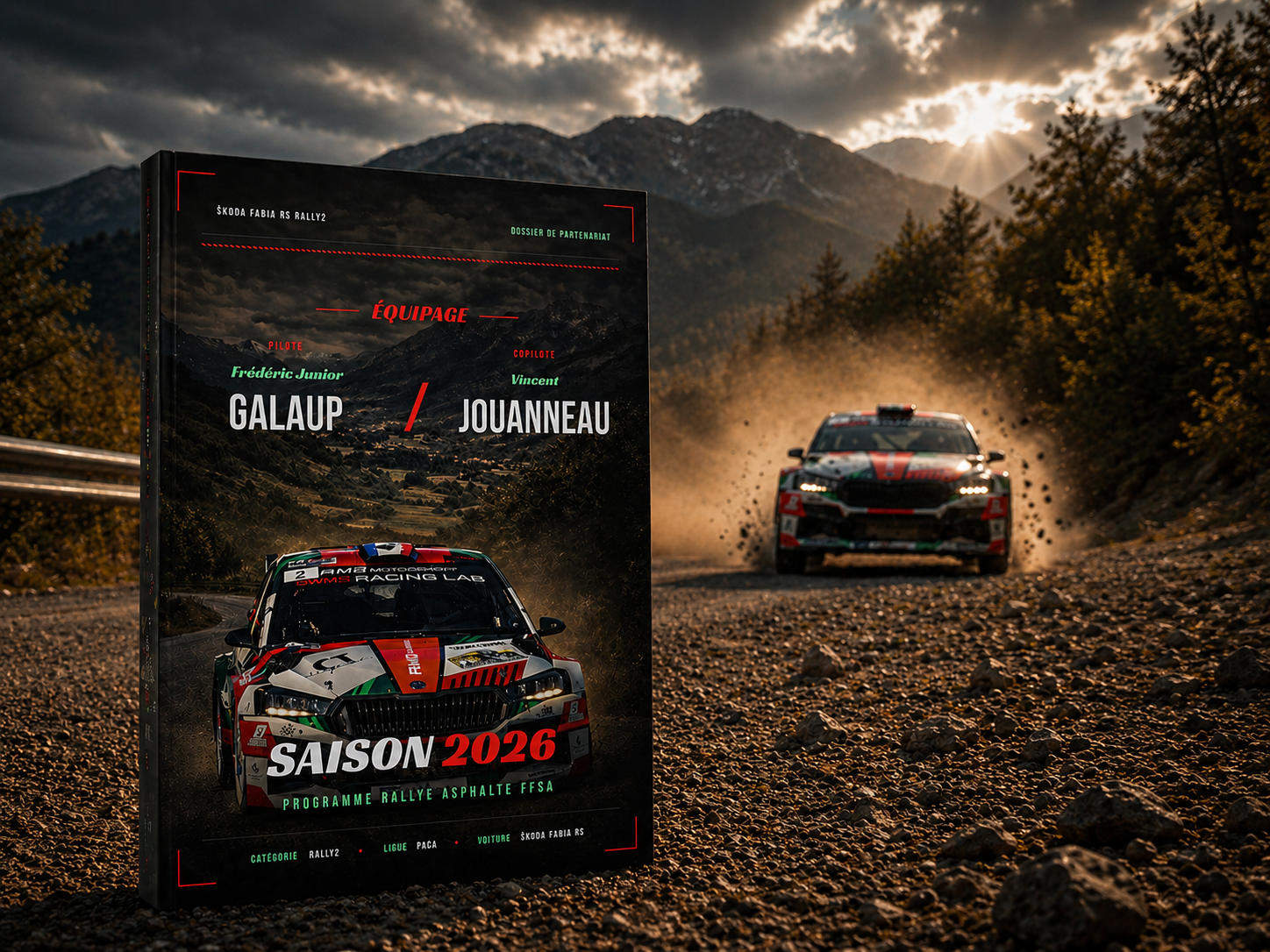 Dossier de partenariat Galaup / Jouanneau — Couverture Saison 2026